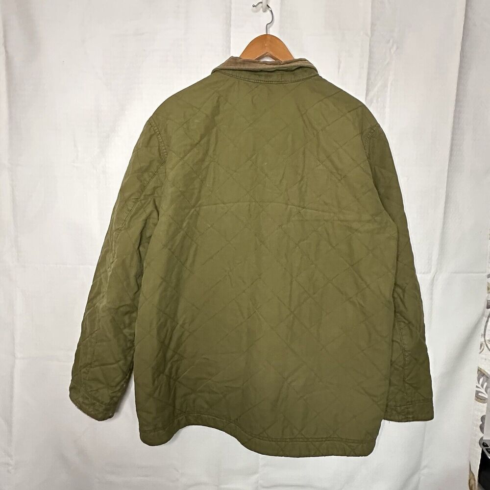 L.L. Bean Large Hunter Green Workwear Coats, Jackets See Image For Call Out. - Picture 7 of 7